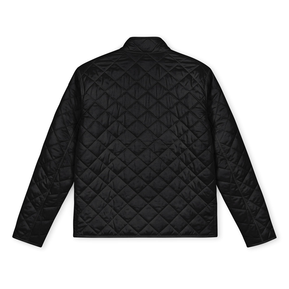 Quilted Full-Zip Jacket — Embroidered Heart Logo