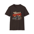 Two Wheels Therapy Motorcycle T-Shirt — Biker Riding Tee
