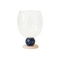 Handmade Jade Ball Goblet – Borosilicate Heat-Resistant Glass Cup for Wine, Champagne, Coffee & Latte