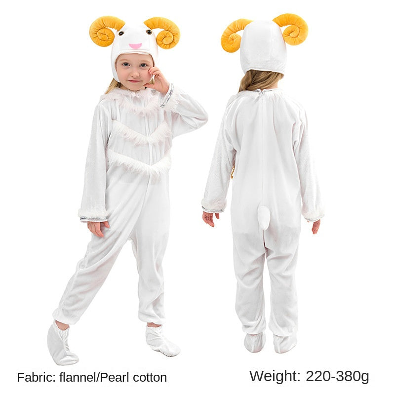 Halloween Kindergarten Animal Performance Costumes Children's Christmas Pajamas New Year's Eve Stage Wear for Kids