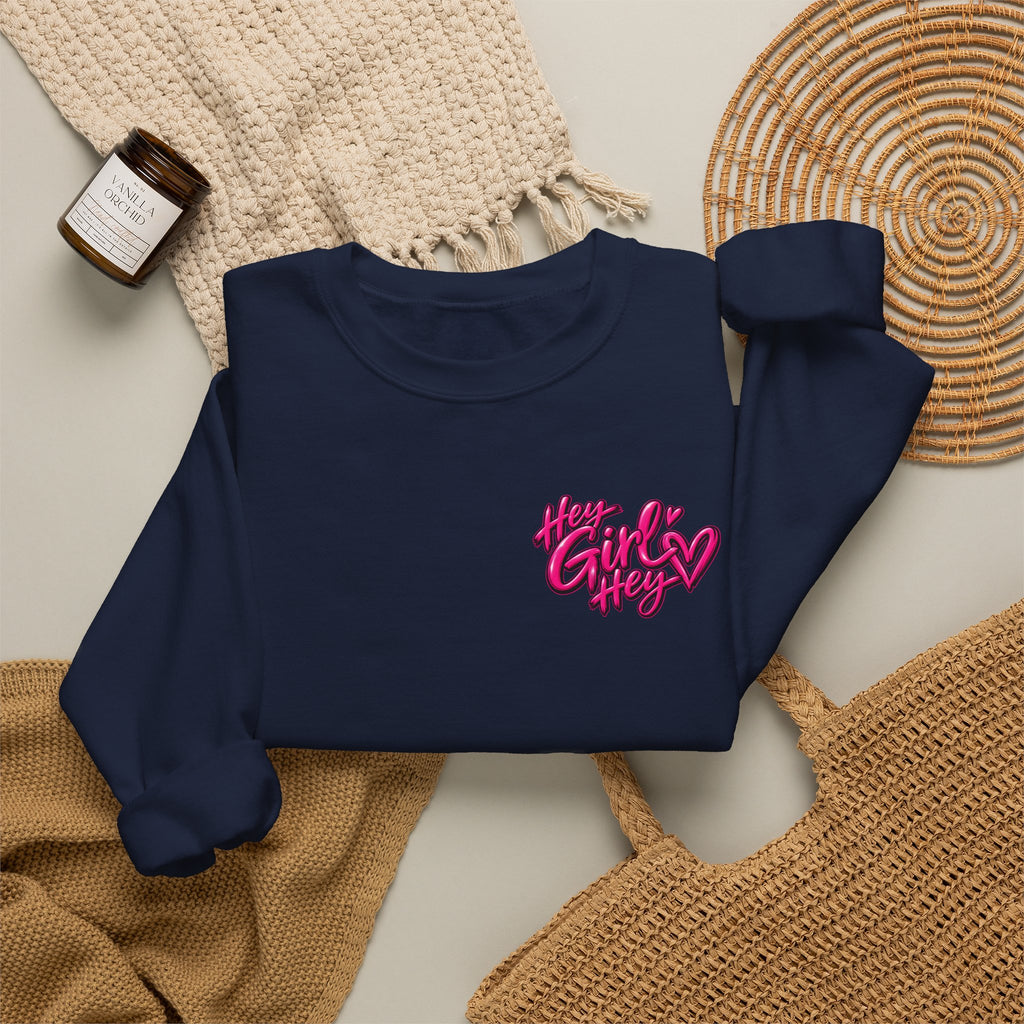Same Energy Different Day Crewneck Sweatshirt — Edgy Skull Heart Streetwear Graphic Sweatshirt