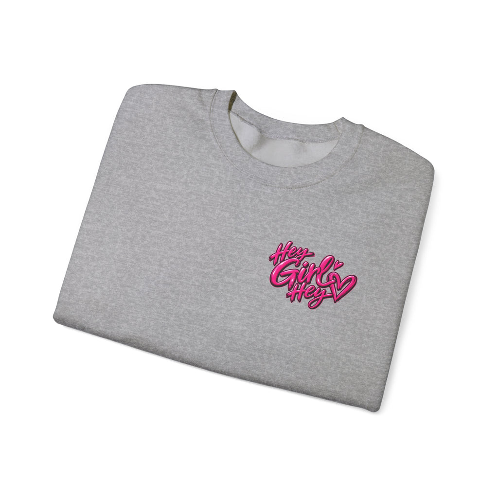 Same Energy Different Day Crewneck Sweatshirt — Edgy Skull Heart Streetwear Graphic Sweatshirt