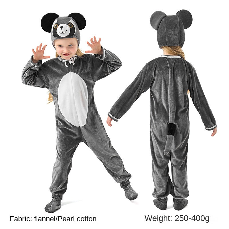 Halloween Kindergarten Animal Performance Costumes Children's Christmas Pajamas New Year's Eve Stage Wear for Kids