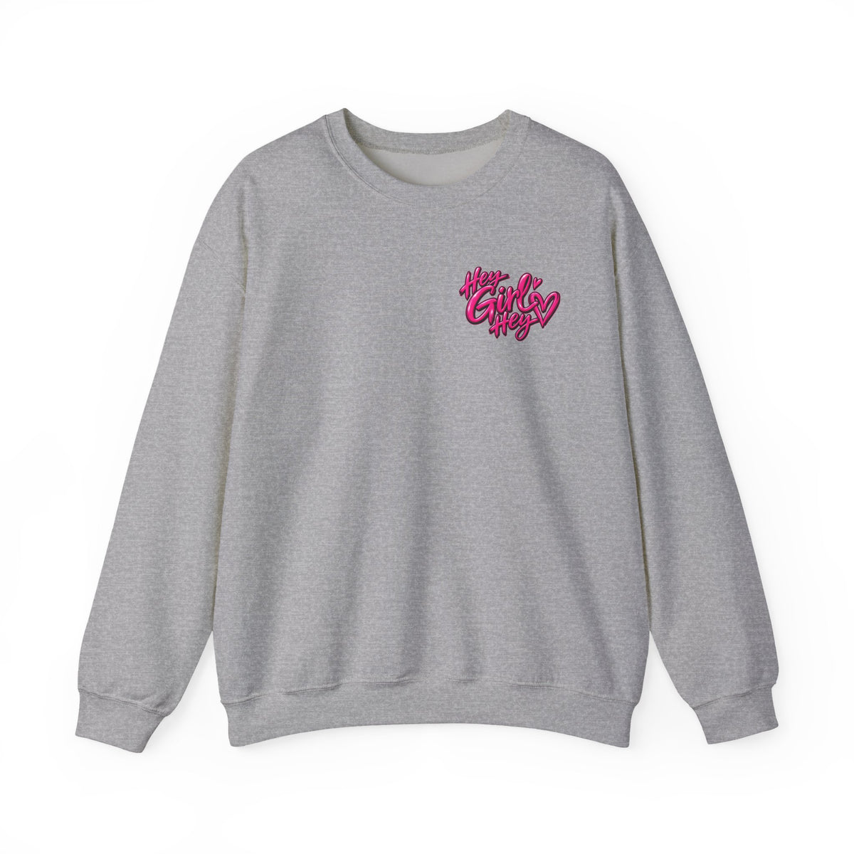 Same Energy Different Day Crewneck Sweatshirt — Edgy Skull Heart Streetwear Graphic Sweatshirt