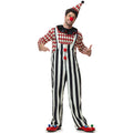 Vintage Checkered Clown Couple Outfits Adult Men and Women Circus Clown Dress Overalls Halloween Costumes