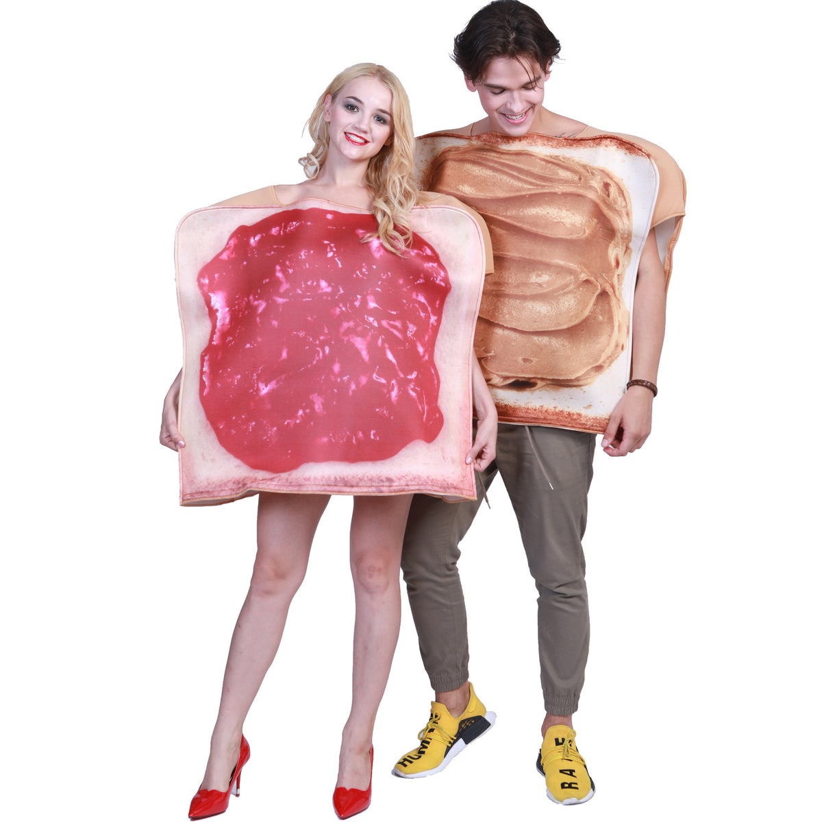 Halloween Couple Jam Food Set Halloween Party Dress Up Costumes