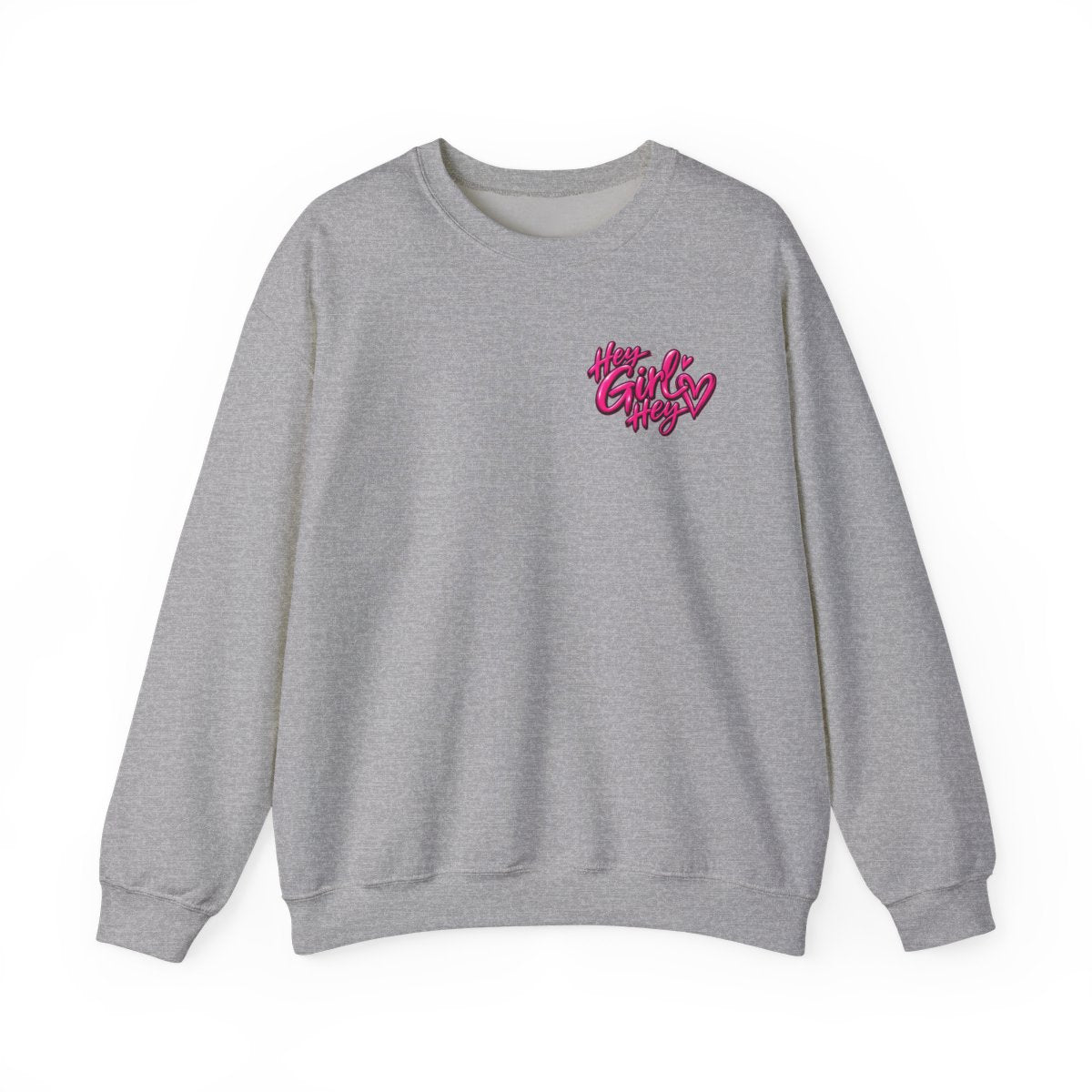 Same Energy Different Day Crewneck Sweatshirt - Sport Grey - front
