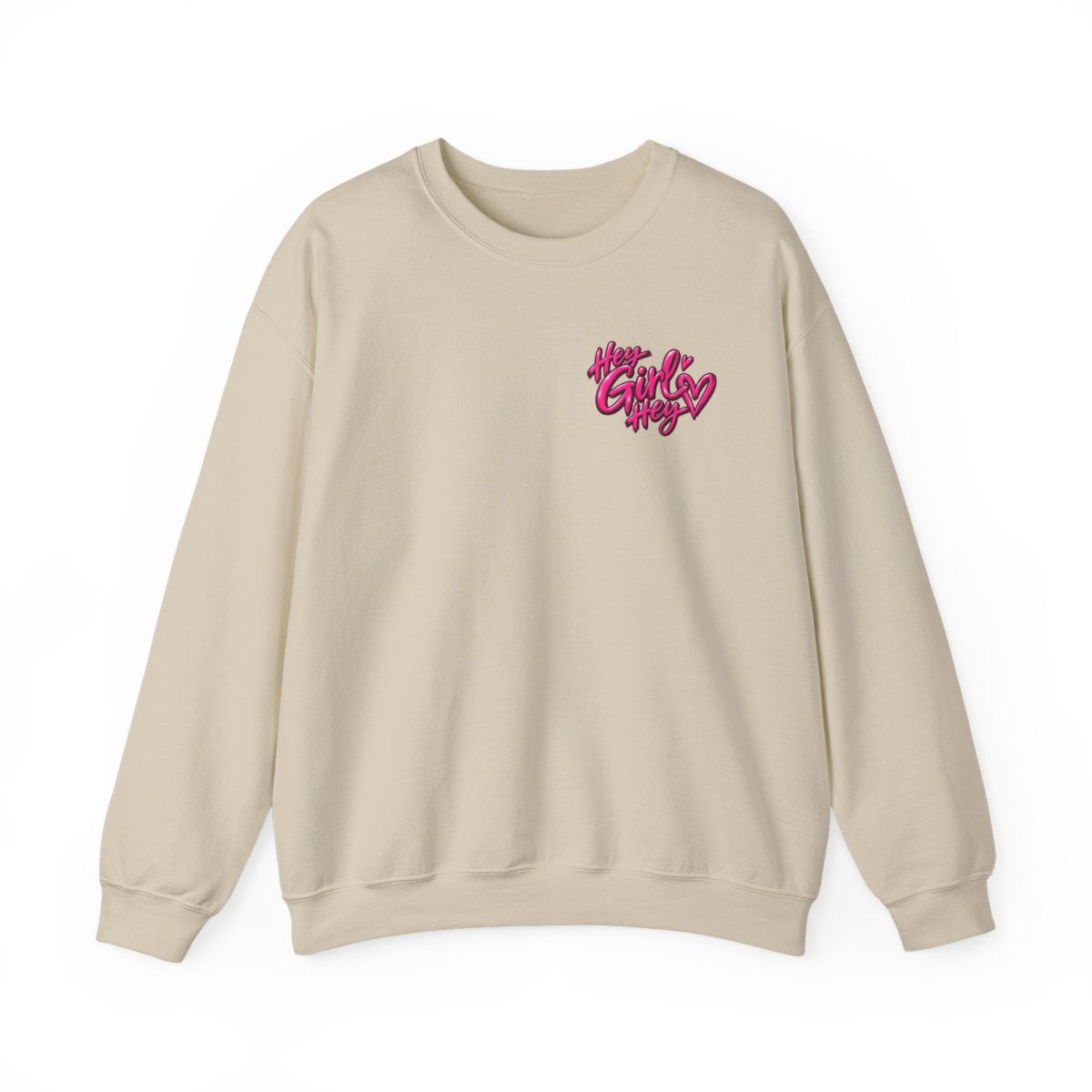 Same Energy Different Day Crewneck Sweatshirt - Sand - front
